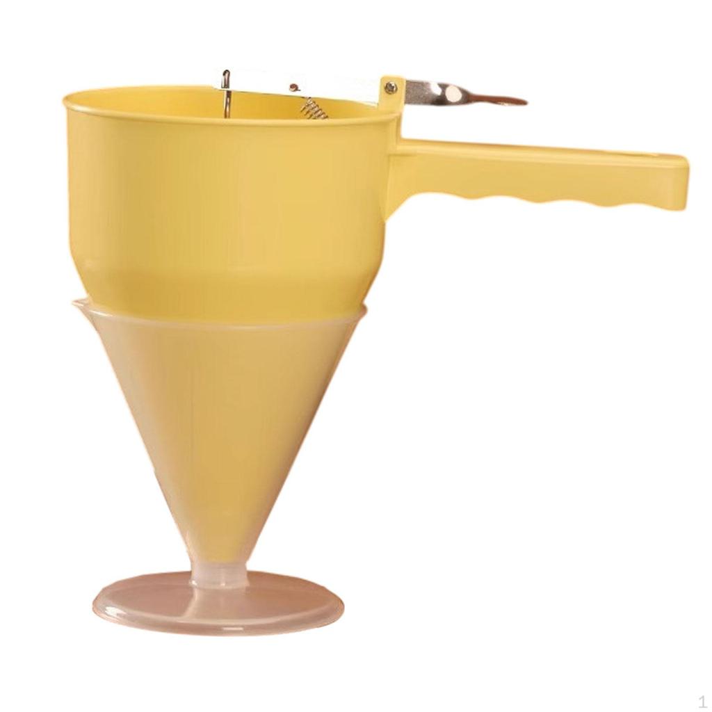 Диспенсер для теста, кондитерская воронка, кухонная утварь, удобная ручка, инструмент для выпечки торта