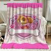 Cute Paw Patrol Pups Anime Cartoon Flannel Blanket Soft Warm Throw Blanket For Living Room Sofa Nap Lightweight Home Decor Birthday Gift
