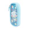 Cinnamoroll Glossy Pencil Case Sanrio Transparent Pouch, Blue, 1 Piece, a Popular Character In Korea