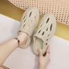 Male Slipper Hole Outdoor Beach Men's Shoe 2024 Fashion Casual Slides Style Low Price Designer Luxury Clappers Summer Sale Pvc
