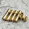 5 Pcs/lot Brass Rivet Screw Grinding DIY Knife Handle Fastener Accessories Tactics Lock Rivet Diy Craft Supplies