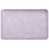 Skater Double-Sided Cutting Board with Spill-Resistant Guard, AG+ Antibacterial, 21 x 32.5 cm, Medium, Kuromi Water P, Sanrio, Dishwasher Safe (KTMT1A