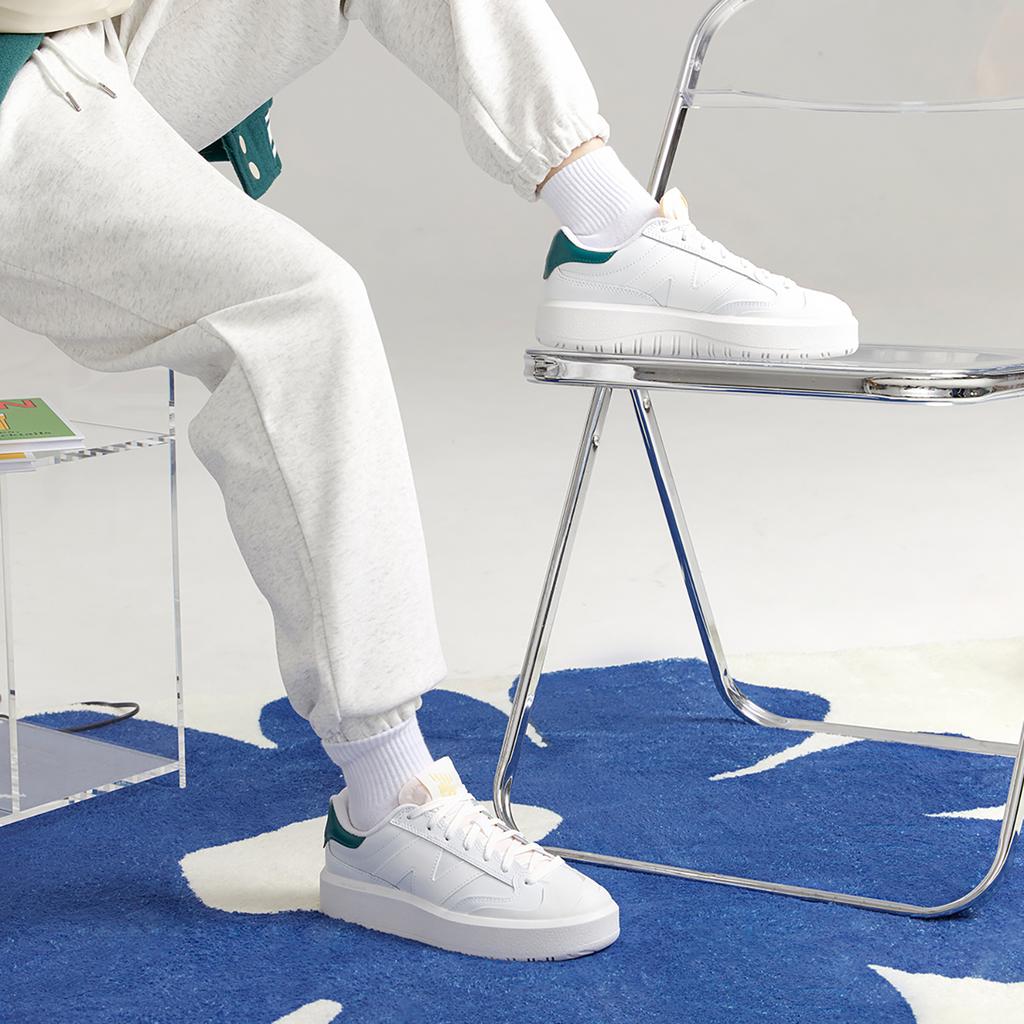 New Balance CT302 White Vintage Teal Unisex Sneakers Maize CT302LF