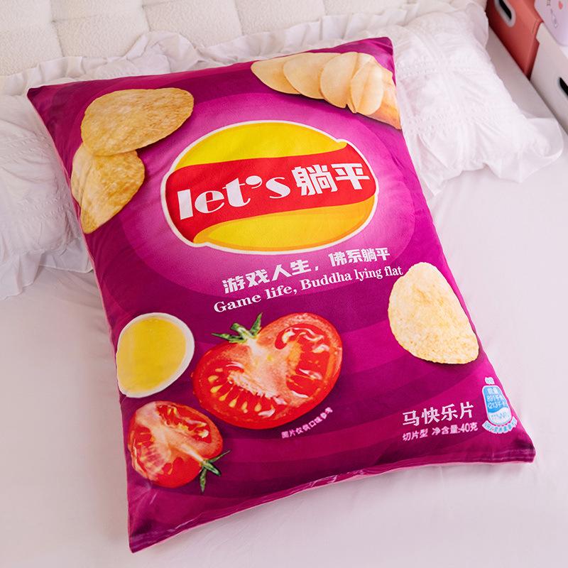 Креативная имитация подушки-закуски, плюшевая игрушка, кукла с семенами дыни, домашняя диванная подушка, подушка, кукла-тряпичница для девочки