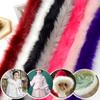 1PC Fashion Plush Edge Artificial Fur Clothing Materials Trim Tapes DIY Sewing Costume Ribbon Tapes