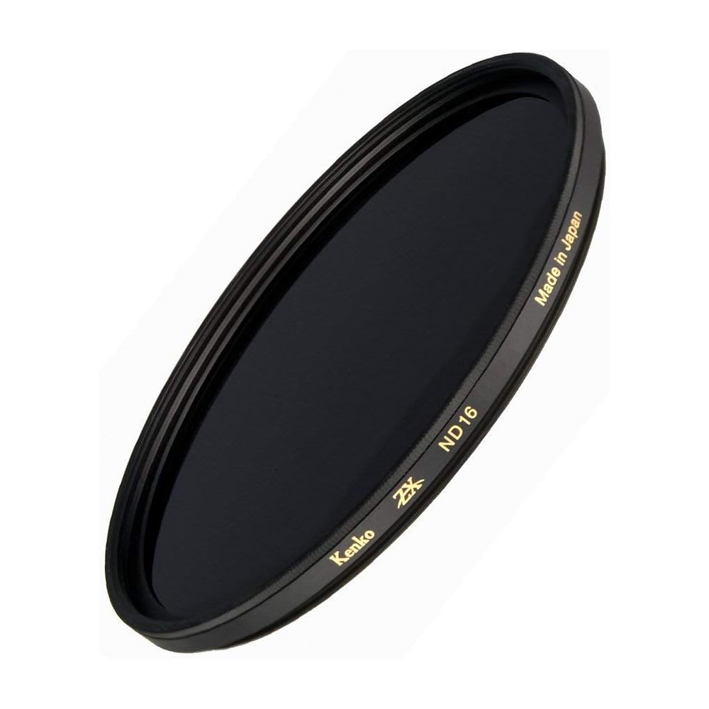 Kenko ZX ND16 72mm ND Filter for Light Intensity Adjustment, 3-Stop Reduction, Water-Repellent/Oil-Repellent Coating, Floating Frame System (442722)