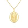 Children's Pendant - LÉA &; ARTHUR - BOY Motif - 375 Yellow Gold - Dimensions 20x14mm - Hypoallergenic Jewelry