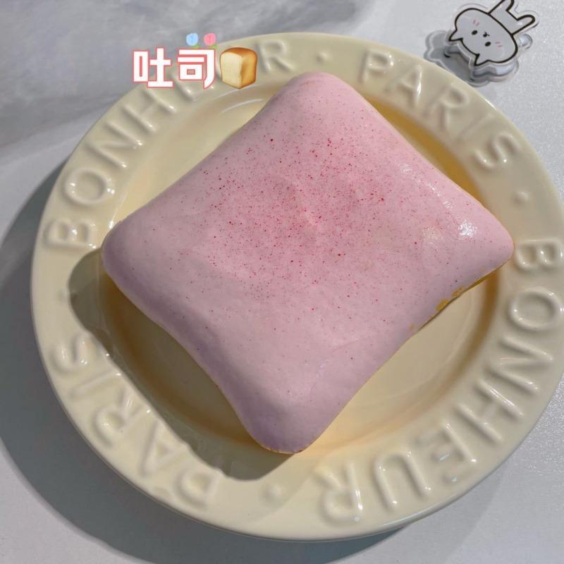 Мягкий Имитированный Тост, Игрушки для Сжимания, Медленно Поднимающееся Давление для Снятия Сенсорной Тревожности, Аутичным Детям Весело и Целительно