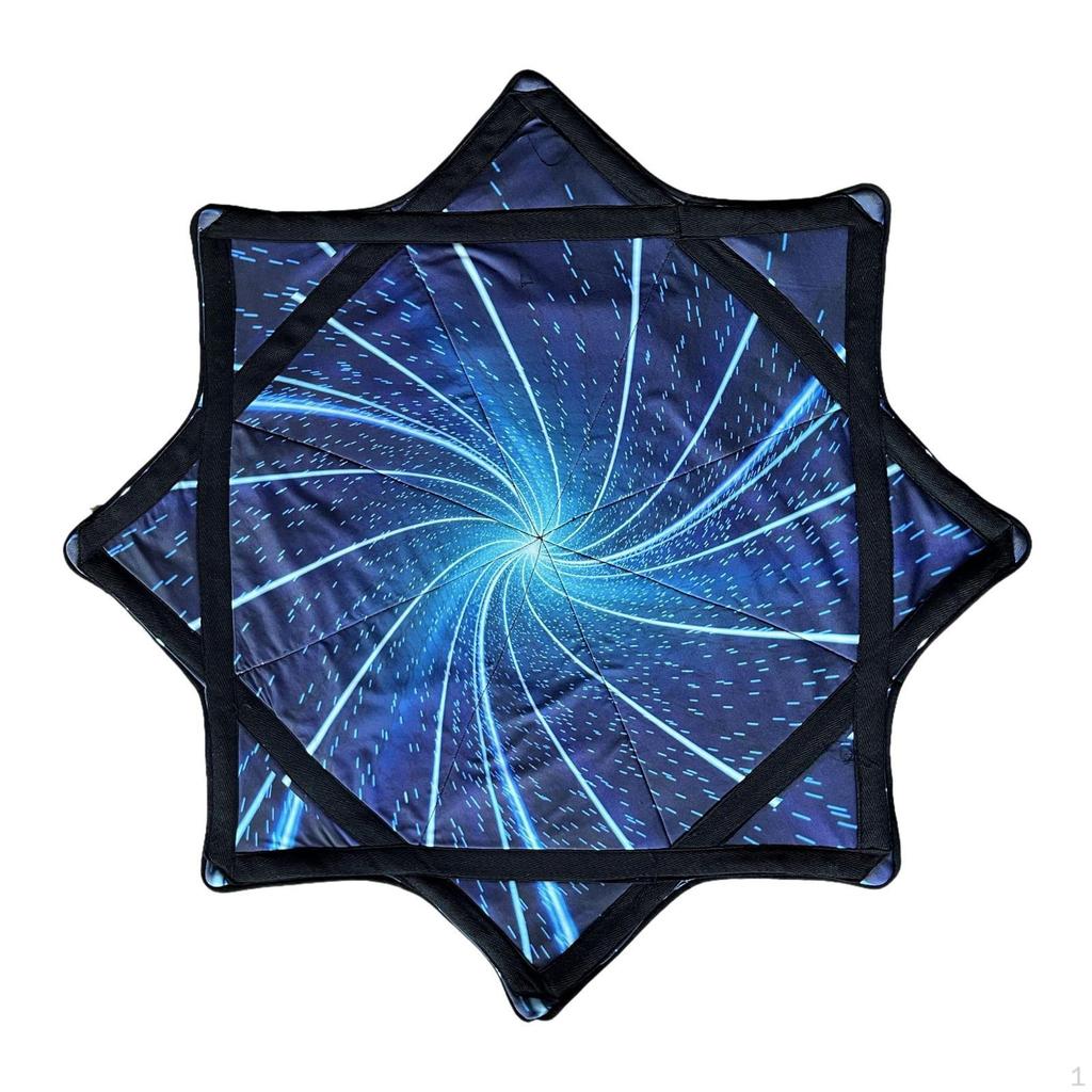 Flow 24.41 дюймов в диаметре легкий сложный Yangko для продвинутого легко вращающегося танца