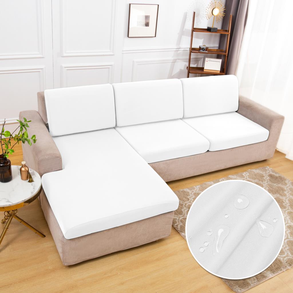 100% Waterproof Sofa Cushion Cover Elastic Protector Sofa Covers Pets Kids For Home Cheap Sofas Slipcover Case With Random