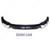 Car Front Bumper Lip Splitter For BMW X3 G01 X4 G02 M40i M40d M-Pack M-Sport 2017-2021 Black Spoiler Diffuser Body Kit Tuning