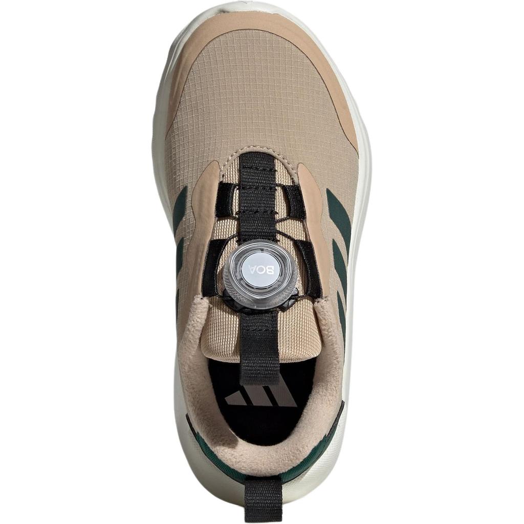 Adidas Activeflex Boa 3.0 Comfortable Versatile Durable Low-Top Casual Shoes Kids Sneakers Brown IE3962