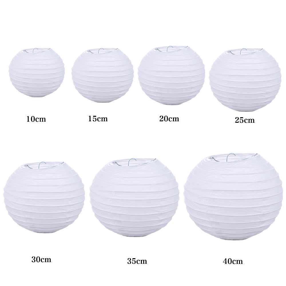 DIY Лампа Круглая Середина Осени Китайский Подвесной Фонарь Шар Бумажный Фонарь Белый Фонарь Бумажный Фонарь