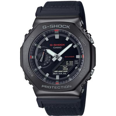 Мужские часы G-Shock с металлическим покрытием GM-2100CB-1AJF, эксклюзивно для интернета, настоящая японская модель, черный цвет