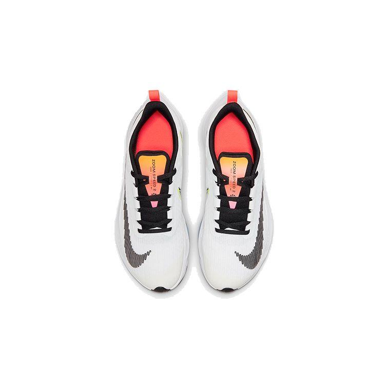 Nike Детские кроссовки Air Zoom Speed ​​2 GS Rawdacious White Bright-Crimson Pink-Blast DJ5535-100