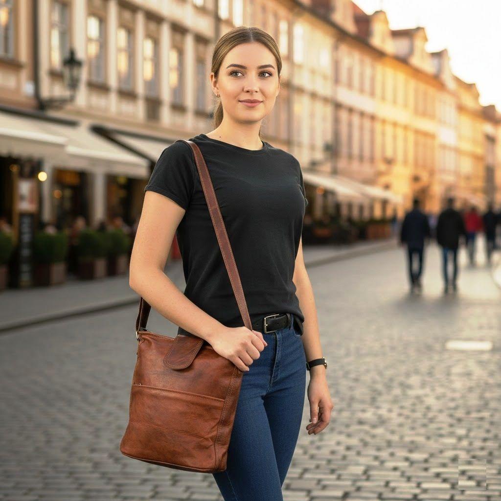 Женские кожаные сумки-тоут, сумки-портфели, сумки-мессенджеры через плечо, сумки-мессенджеры