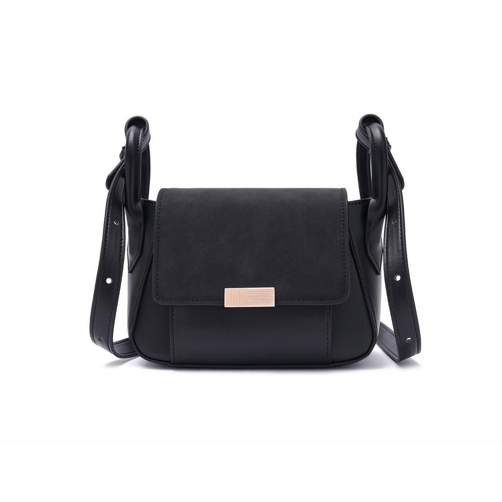 IELGY Fashion Trend Stitching Fashion Tofu Bag Shoulder Messenger Bag