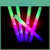 Large Foam Stick Glow Sticks Pack Of 3 Multicolor Party Lights For Concerts And Events