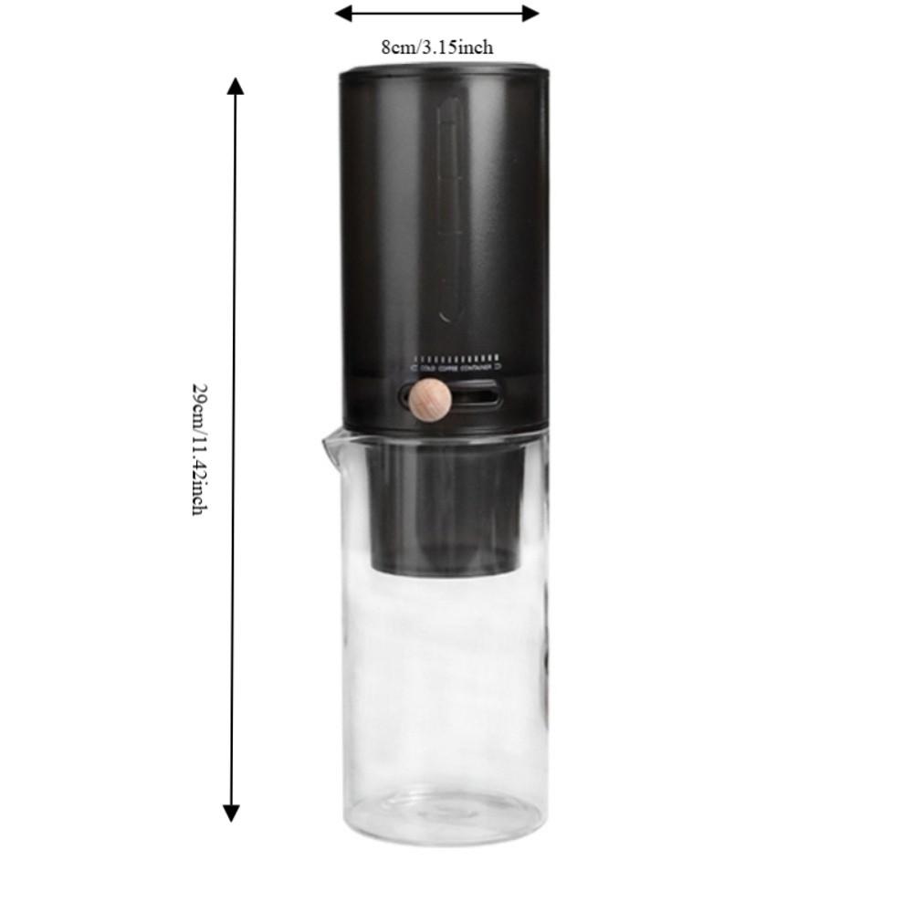 with Filter Paper Cold Brew Coffee Maker Adjustable Flow Rate Drip Filter Coffee Pot Gift