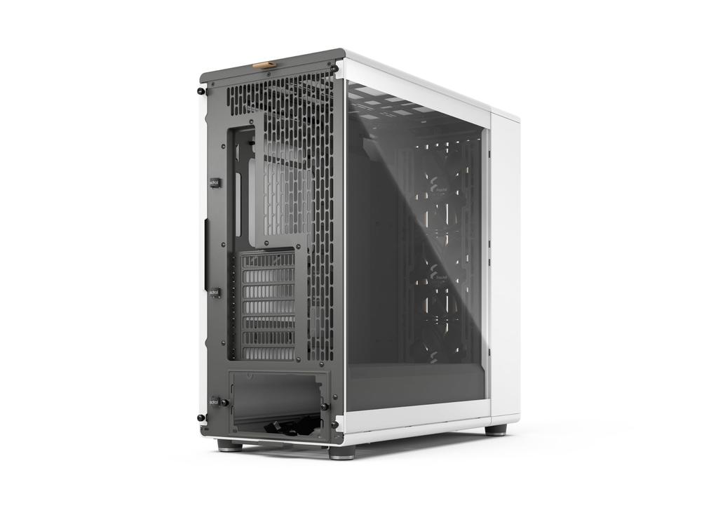 Корпус Full Tower PC Fractal Design North XL RC Chalk White TG Clear Oak Wood с панелью из закаленного стекла (белый) FD-C-NOR1X-06 CS9181