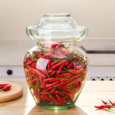 Стеклянная банка для солений и ферментации Ningzhao, утолщенная