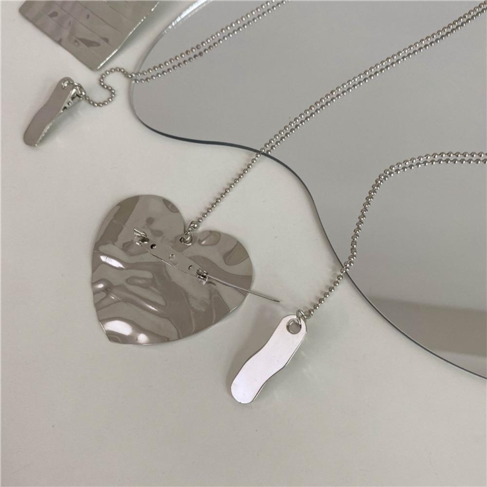 Сердце кисточка брошь квадратный влюбленный костюм модные металлические украшения мужчины