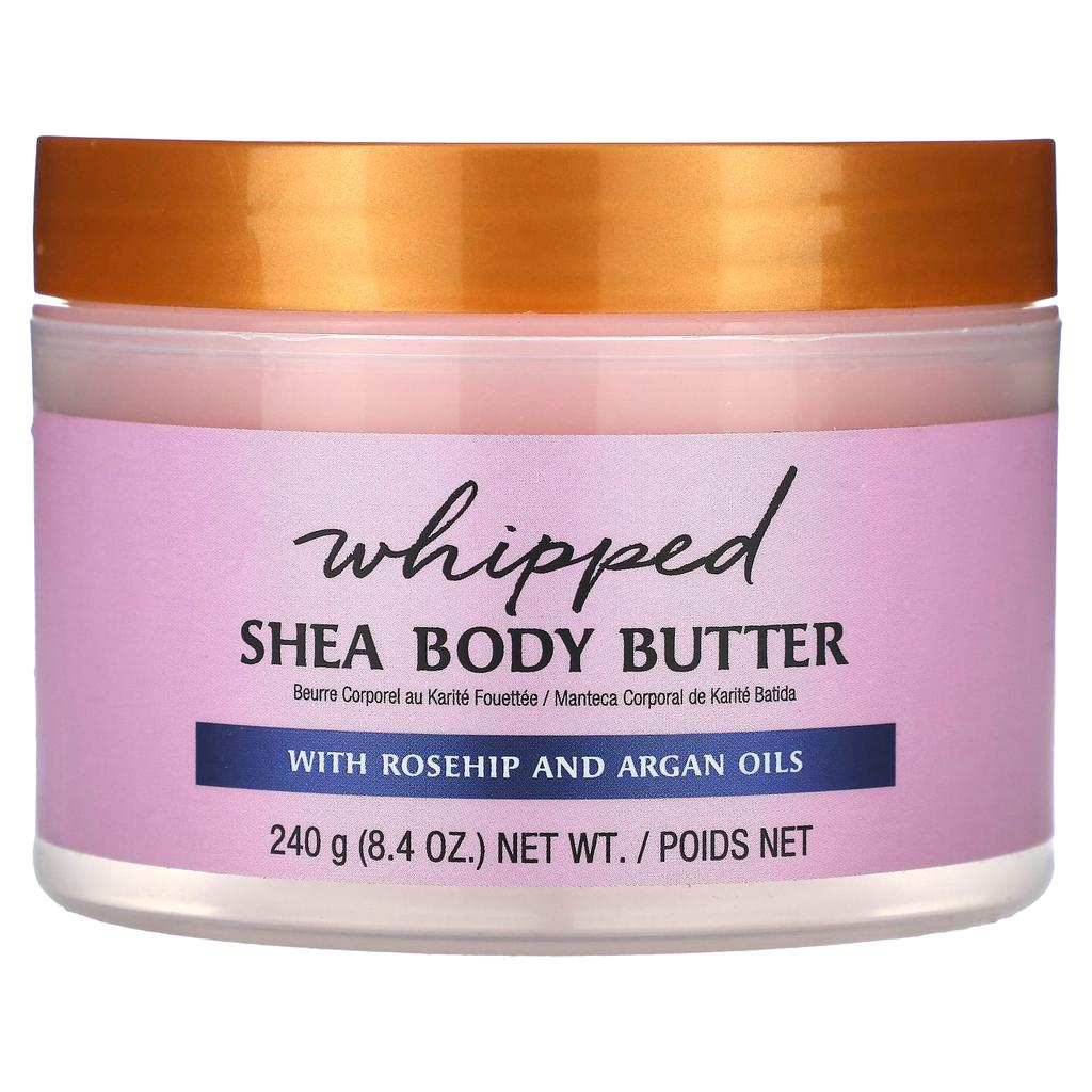TREE HUT Whipped Shea Body Butter, Moroccan Rose, 240g (8.4oz)