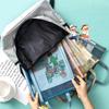 A4 Mesh Zipper Pouch Simple Stationery Organizer Pouch ID Card Storage Handbag  Student Gift