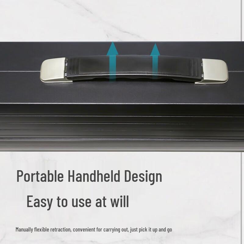 Deli MS500 Floor Pull-Up Projector Screen