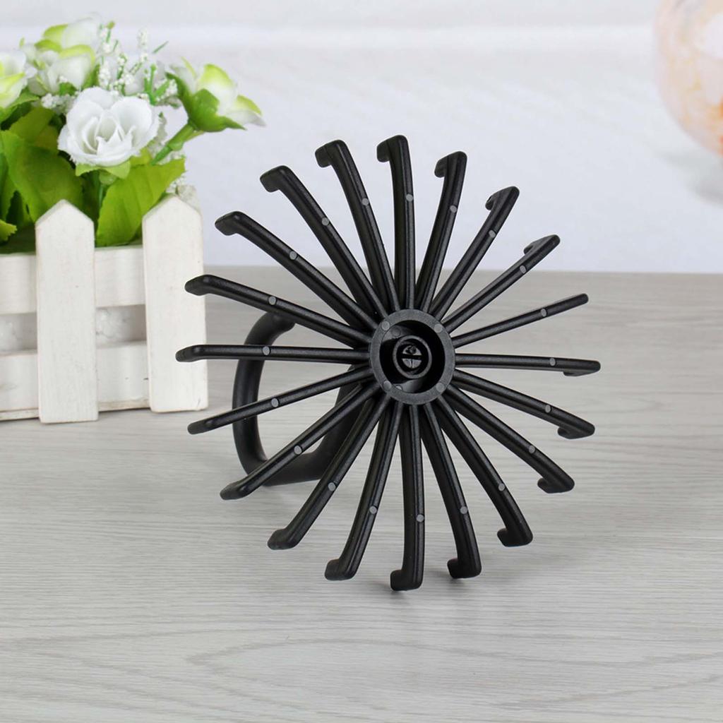 Регулируемая вращающаяся вешалка для галстуков, 20 крючков, шейный ремень, держатель для шарфа, органайзер