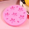3D Sakura Shape Silicone Mold Diy Cherry Blossom Fondant Jelly Chocolate Cake Decor Tools Clay Plaster Baking Mold