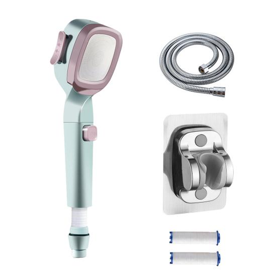 Душевая головка с фильтром высокого давления и 4 режимами распыления воды Ручная душевая головка