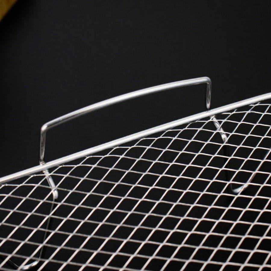 Stainless Steel Air Fryer Grill, Square Air Fryer Baking Rack, Kitchen Household Air Fryer Baking Net, Kitchen Appliance Parts