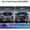 Автомобильное радио Carplay для Ford Focus 2012-2018 белый навигация GPS Android Auto мультимедийный плеер стереосистема WiFi BT No 2din 4G