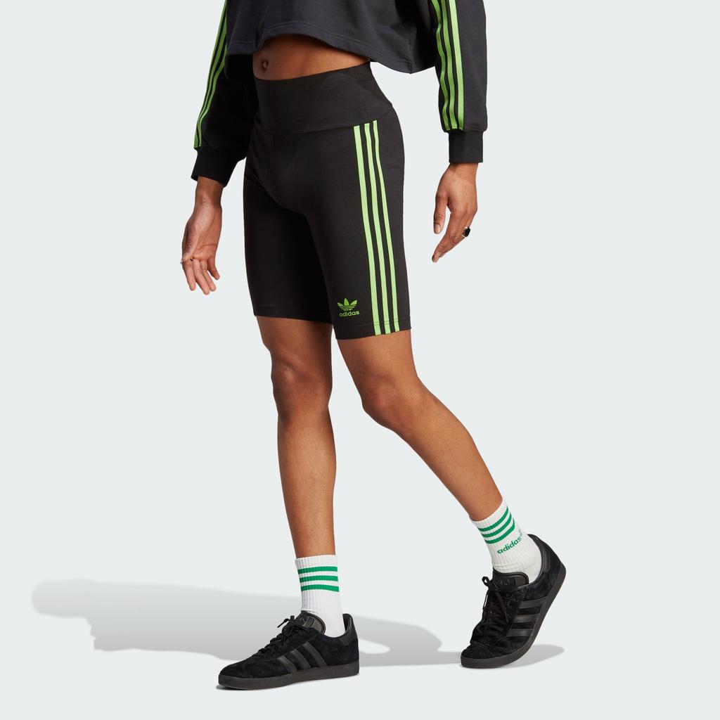 Adidas Originals Rich Mnisi Sports Shorts Women's Black Moderate Tight Pants IU0051