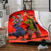 Zootopia Partners Flannel Blanket Super Soft Warm Cozy Blanket For Sofa Bed Office Travel Allseason Home Decor Gift
