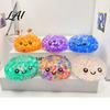 Squeeze Toy for Adults Soft Durable TPR with Sequins Stress Relief Ball Portable Baozi Shape Party Game Adult Hand Therapy