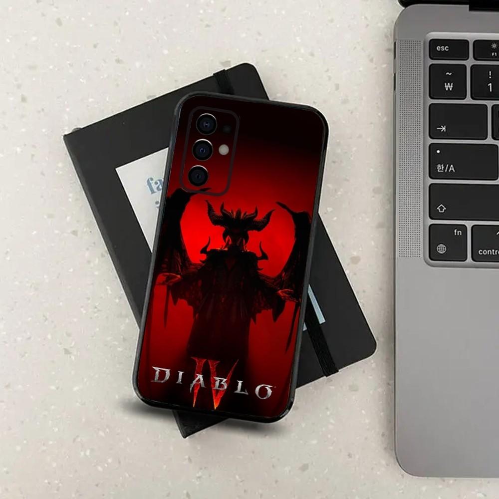 Чехол для телефона D-Diablo IV для Samsung S24, S21, S22, S23, S30, Ultra, S20, Plus, Fe, Lite, Note, 10, 9, 5G Черный Мягкий Чехол
