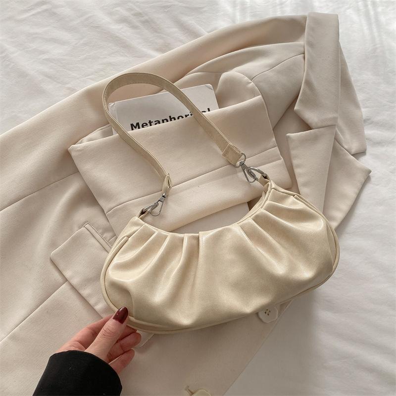 2025 летняя новая универсальная сумка-плиссе облако повседневная сумка через плечо женская сумка-мессенджер