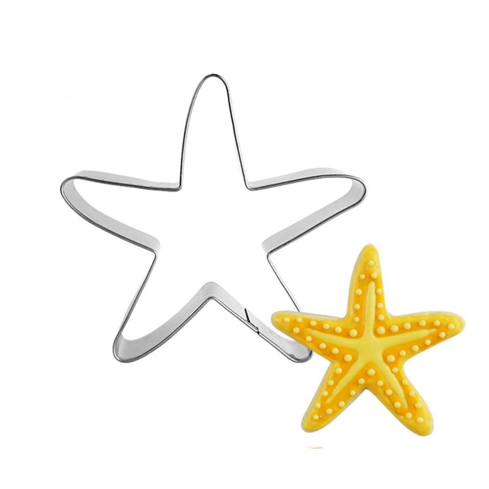 Pastry Under the Sea DIY Stainless Steel Biscuit Mold Baking Tools Cookie Cutter Ocean Creatures