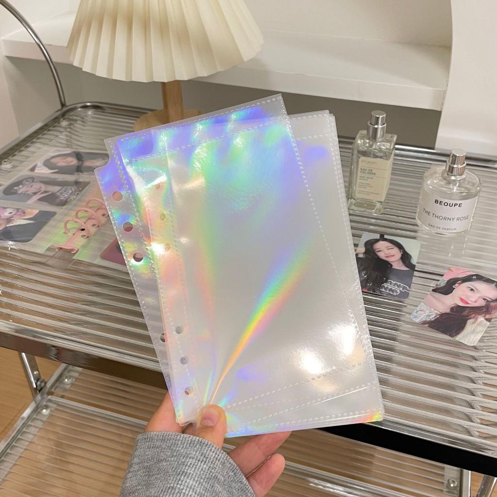 A6 Прозрачная ПВХ Обложка Для Альбома На Кольцах С Идолами K-Pop Хранение Книжка-Папка Для Pocards Дневник Обложка Школьные Канцелярские Товары Качество