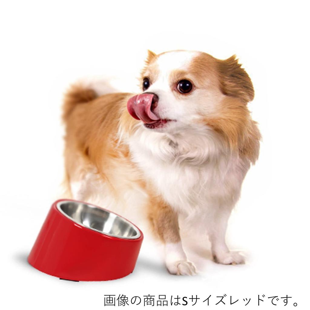 Pet Dog Tableware Pop Bowl White S Size S.P.B. (Super Bowl)