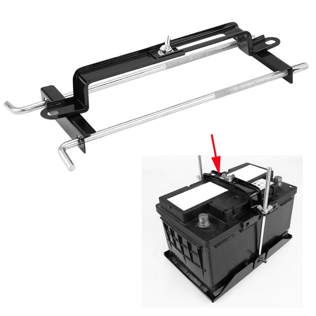 Adjustable Crossbar Battary Hold Down Bracket Holder for Car SUV