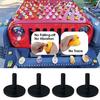 10Pcs Modern Easy To Install Display Non-deformable Car Model Rubber Duck Holder Decor Stand
