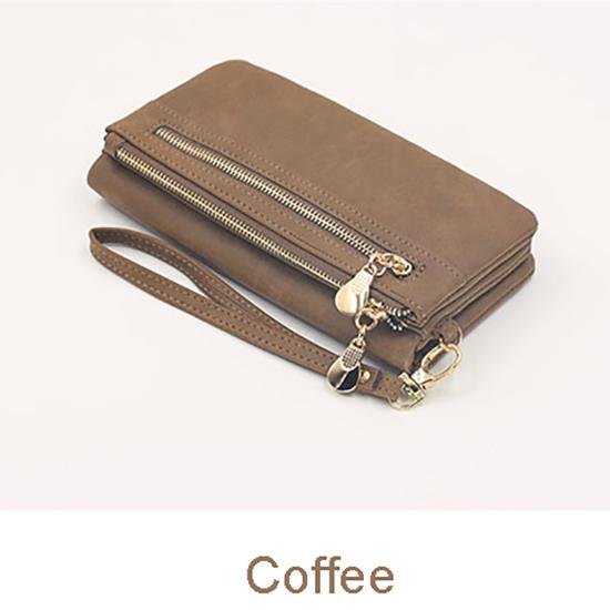 Новый браслет длинный клатч кошельки женские мягкие PU кожаный кошелек для монет женский на молнии карман для телефона держатель для карт Cartera кошельки MIT