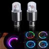 2 Pcs LED Lamp Flash Tire Wheel Valve Cap Light for Car Bike Bicycle Motorcycle
