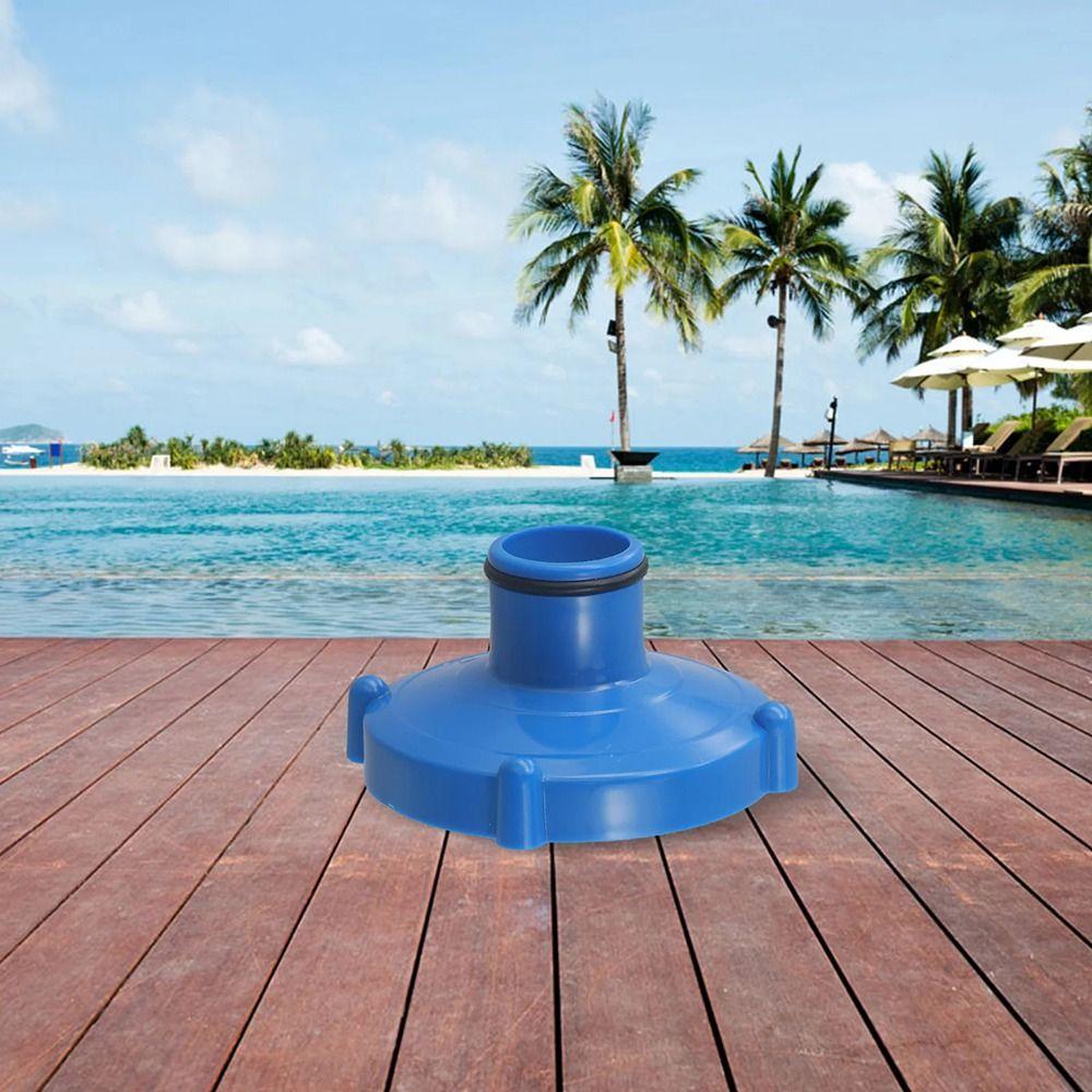 1Pcs Blue Pool Hose Adapter Easy Installation Hose Connection Adapter  For Intex Vacuum Cleaner