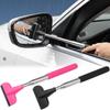 Резиновый стеклоочиститель зеркала заднего вида автомобиля, выдвижной инструмент для очистки стекла от дождя, принадлежности для уборки в дождливую погоду
