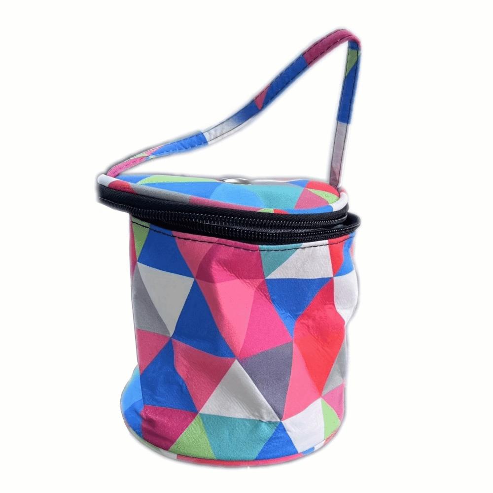 Multi Color Yarn Storage Bag Small Size Yarn Holder Organizer Knitting Crochet Bag For Travel
