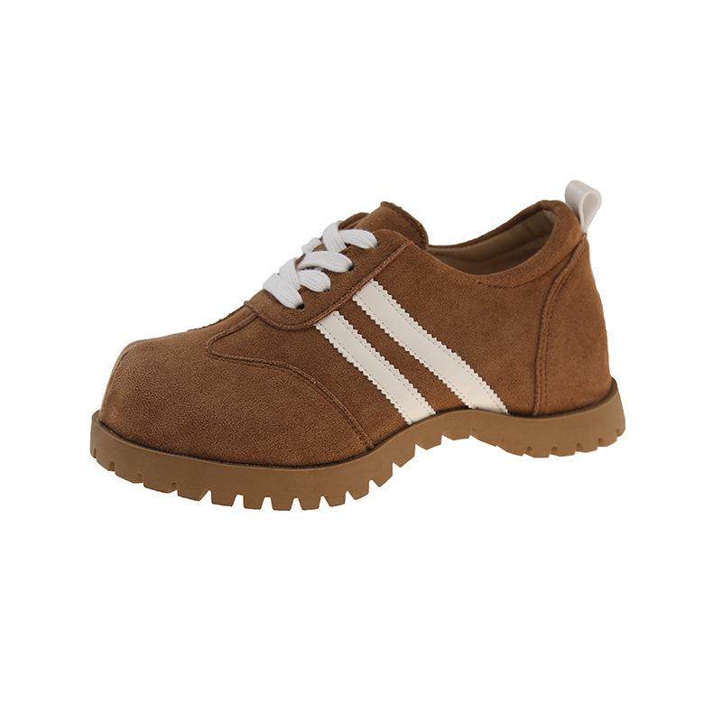 Замшевые балетки женские новая весна женская обувь универсальная спортивная и повседневная обувь для скейтборда